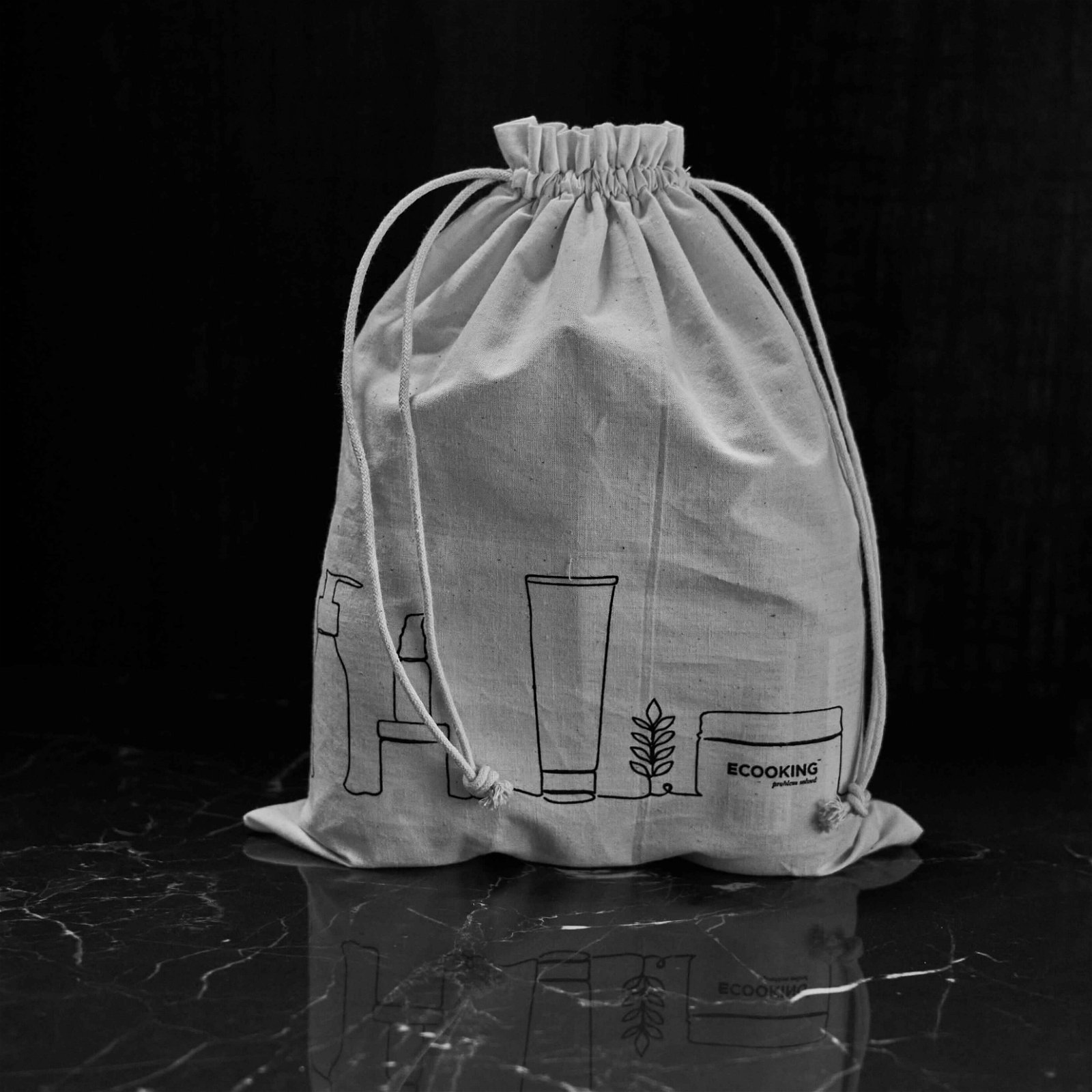 Fragrance-free Black Bag